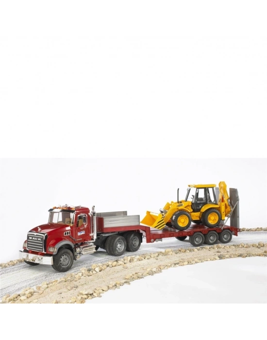 Mack Granite Jcb Taşıyan Tır BR02813