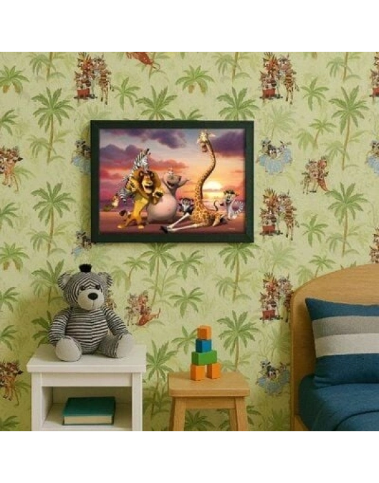 Madagascar 100 Parça Puzzle