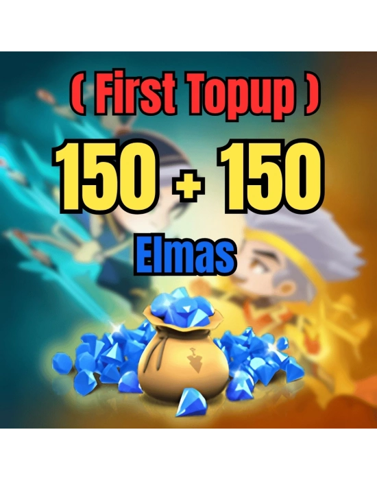 Magic Chess: Go Go 150 + 150 Elmas ( First Topup )