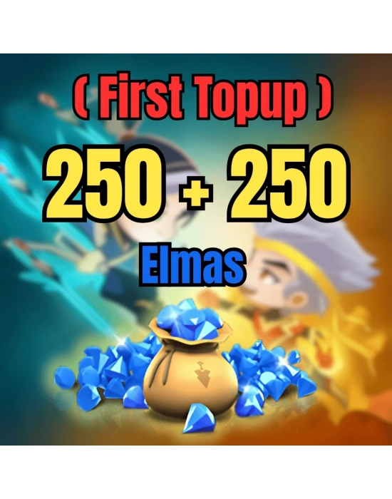 Magic Chess: Go Go 250 + 250 Elmas ( First Topup )