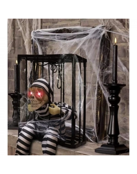 MAHKUM GÖRÜNÜMLÜ KURU KAFA İSKELET