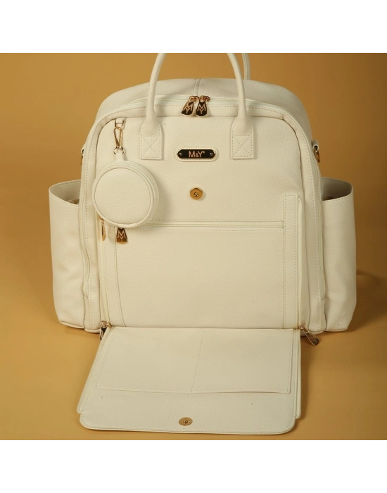 ®   Maia Anne Bebek Bakım Sırt Çantası 7310 Krem