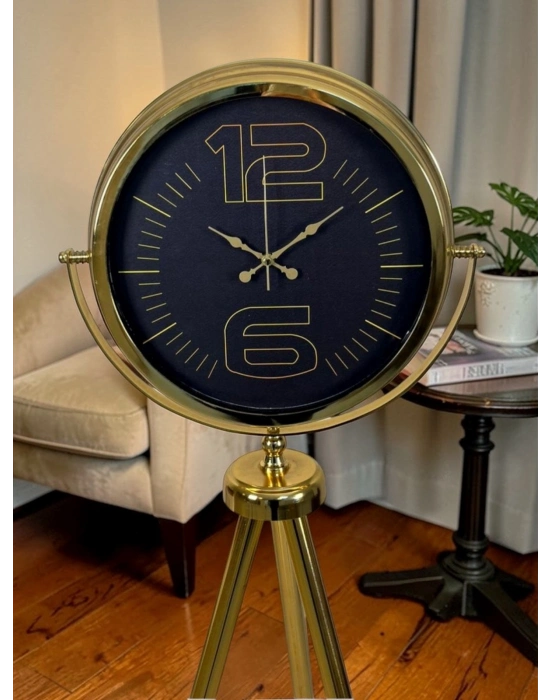 Majestic Gold Tripod Ayaklı Salon Saati