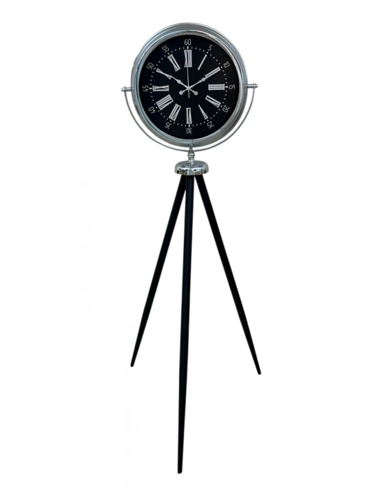 ® Majestic Krom Tripod Ayaklı Saat