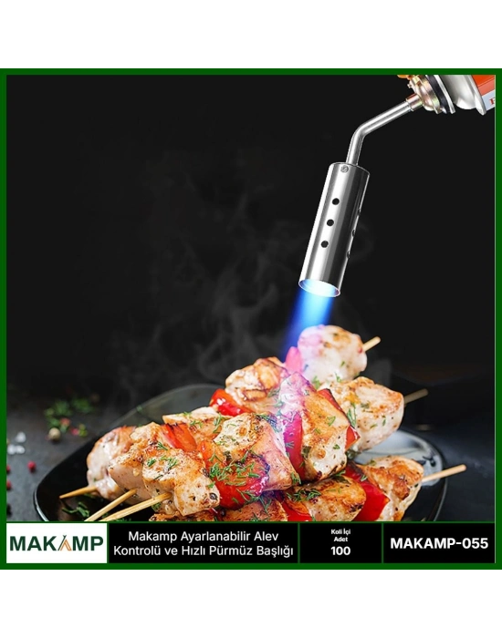 Makamp Ayarlanabilir Pürmüz Başlığı 055