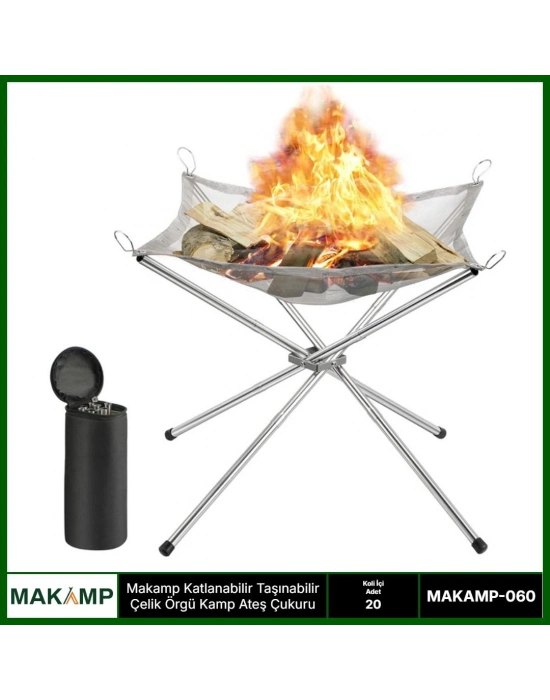 Makamp Katlanabilir Ateş Çukuru 060