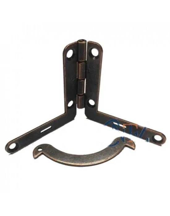 Makaslı Menteşe - 16x36x76mm, Oksit, 100 Adet