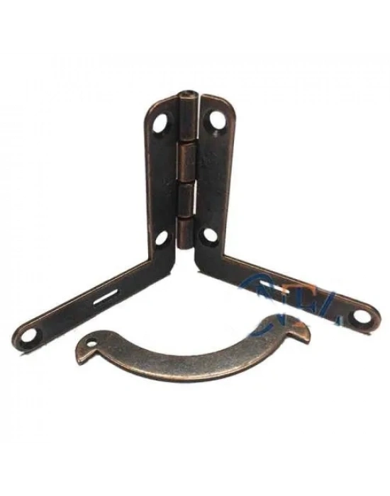 Makaslı Menteşe - 16x36x76mm, Oksit, 100 Adet