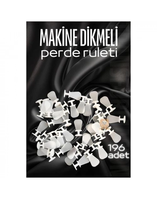 Makine Dikmeli Perde Düğmesi Perde ruleti Perde Düğmesi 196 Adet 721325