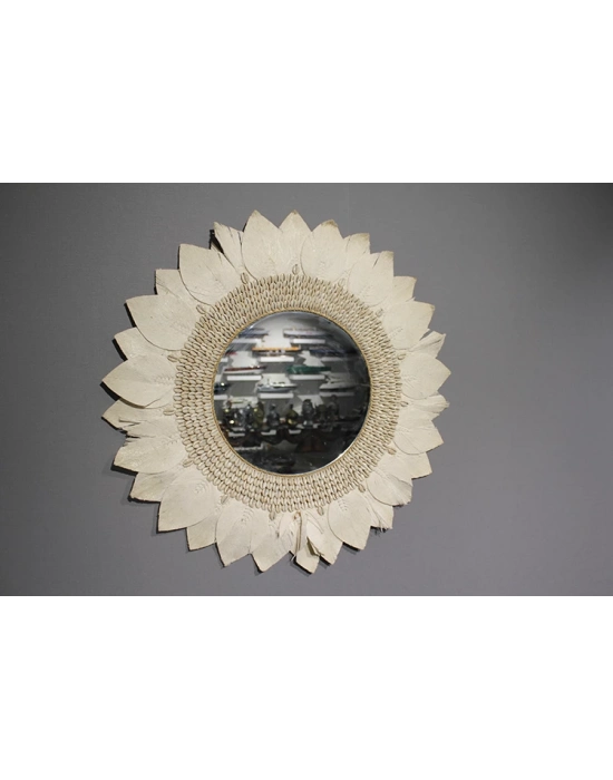 Makrome Duvar Aynası Model 1