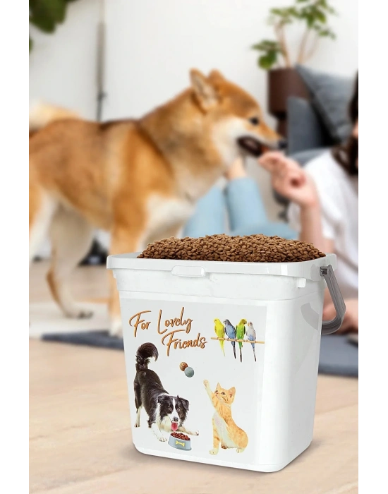 Mama Saklama Kabı - Kapaklı Çok Amaçlı Organizer 6lt