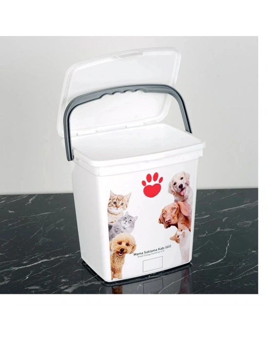 Mama Saklama Kabı - Kapaklı Çok Amaçlı Organizer 6lt