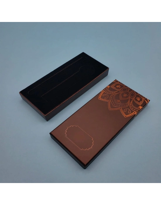 Mandala Desenli Kalem Ve Anahtarlık Kutusu