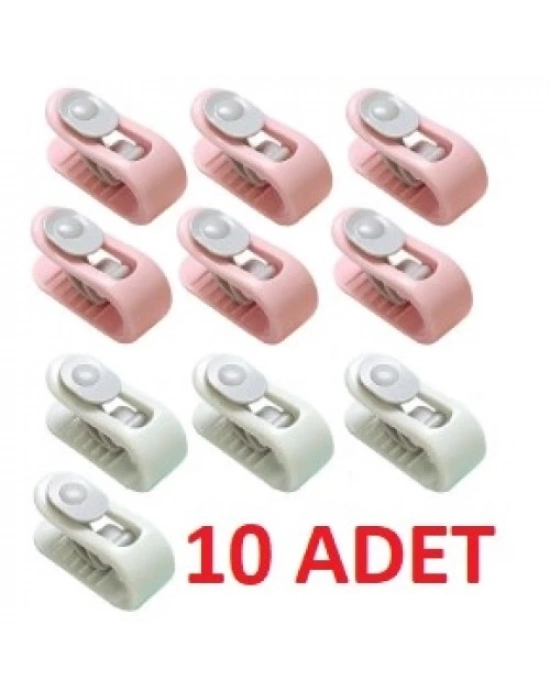 Mandallı Yorgan Sabitleme Klipsi 10 Adet