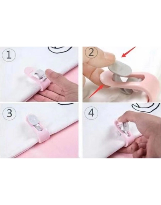 ® Mandallı Yorgan Sabitleme Klipsi 10 Adet