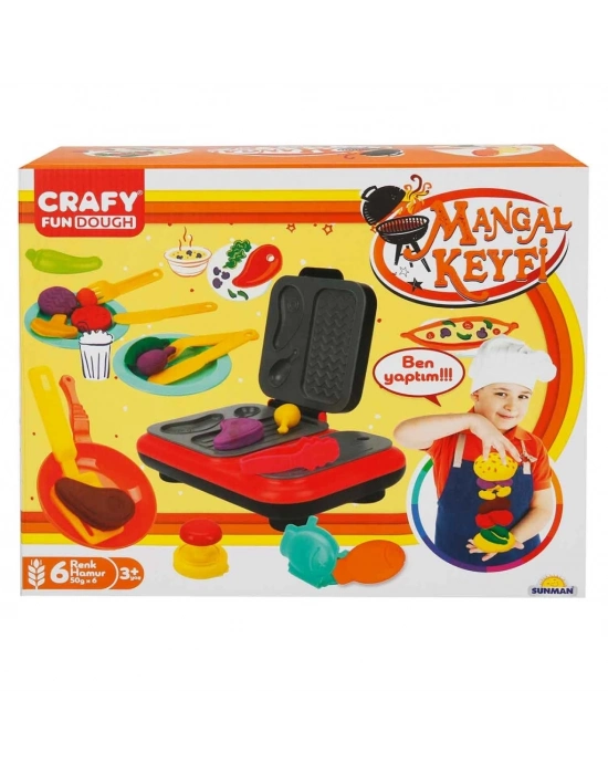 Mangal Keyfi Oyun Hamuru Seti 300 gr 22 Parça
