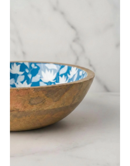 Mango Agacı Sunum Servis Kasesi & Dekoratif Kase 20 Cm Desenli