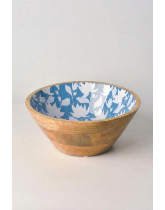 Mango Agacı Sunum Servis Kasesi & Dekoratif Kase 25 Cm Desenli-1