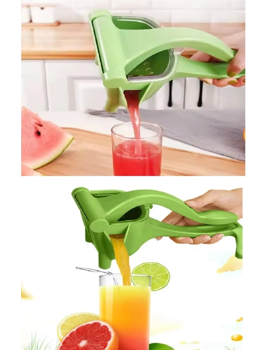 Manuel Plastik Meyve Portakal Karpuz Limon Sıkacağı Kollu Sebze Suyu Sıkma Limonata Aparatı Aleti