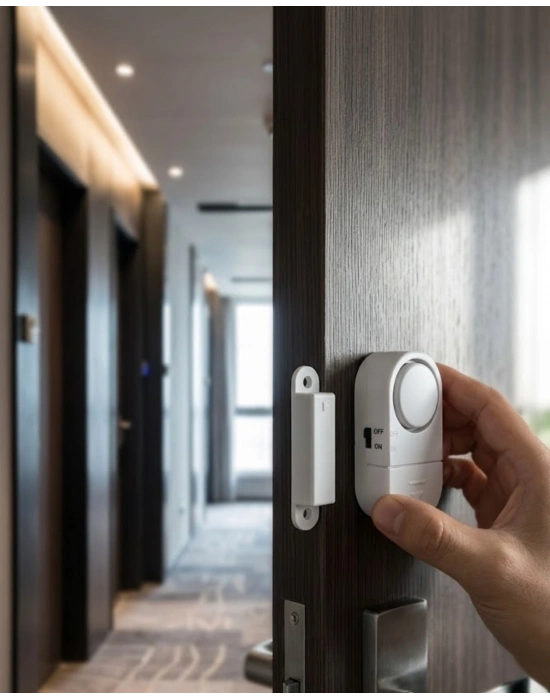 Manyetik Sensörlü Alarm Kapı Pencere İçin 90 dB Güçlü Sesli Uyarı Sistemi