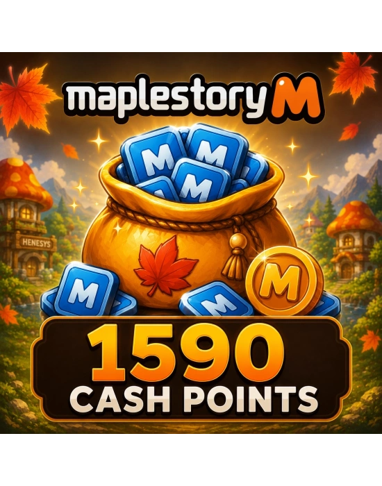 MapleStory M 1590 Cash Points