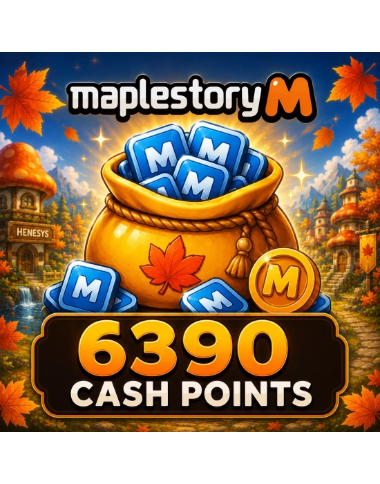 MapleStory M 6390 Cash Points