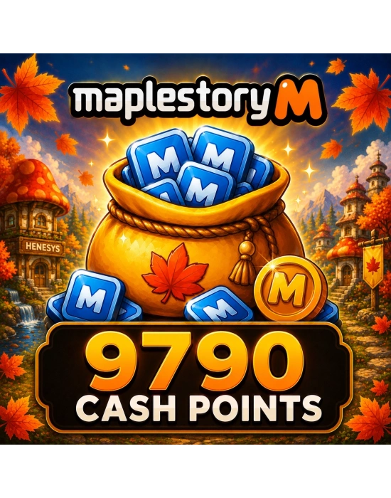 MapleStory M 9790 Cash Points