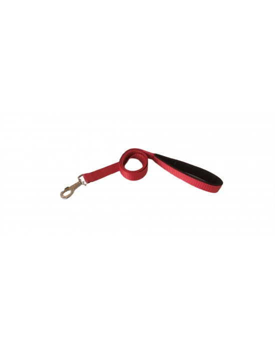 Markapet Köpek Gezdirme Kayışı 1,5 cm x 115 cm Kırmızı