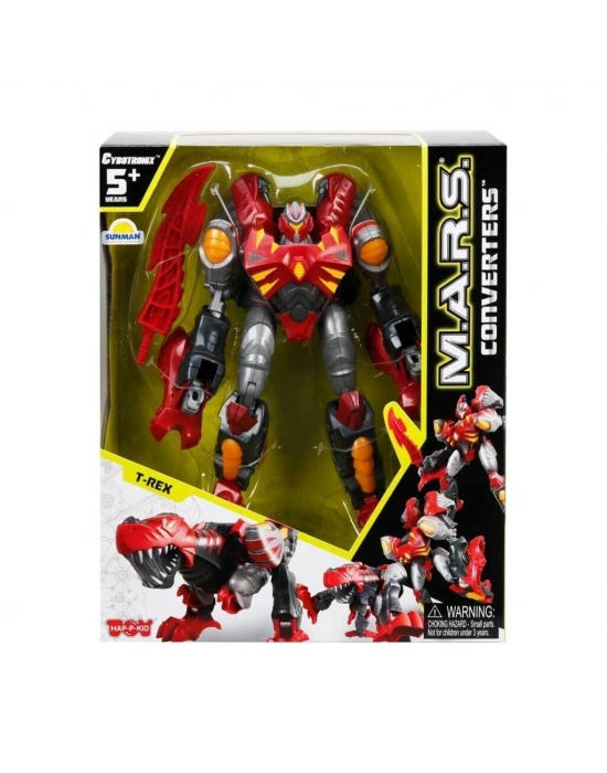 M.A.R.S. Dönüşebilen Robot Dinozor T-Rex - 4116-4118