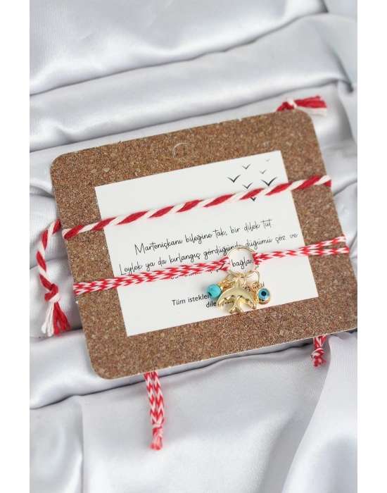 ® Marteniçka Bileklik 2li Kırlangıç ve Nazarlı Model