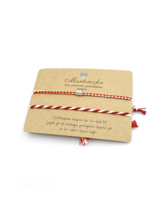 Marteniçka Bileklik - Kırmızı
