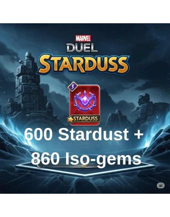 Marvel DUEL 600 Stardust + 860 Iso-gems