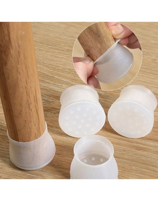 Masa Sandalye Ayak Koruyucu 12 Adet