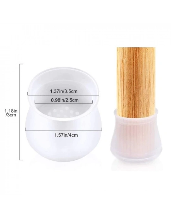 Masa Sandalye Ayak Koruyucu 12 Adet