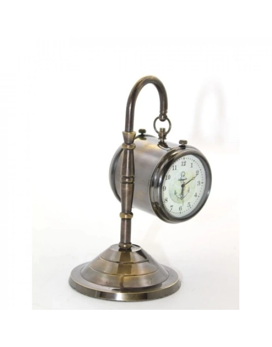 Masa Üstü Pirinç Saat Model 8