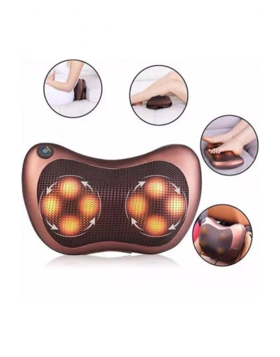 ® Masaj Aleti Yastığı Ovmalı Yastık Çift Motorlu