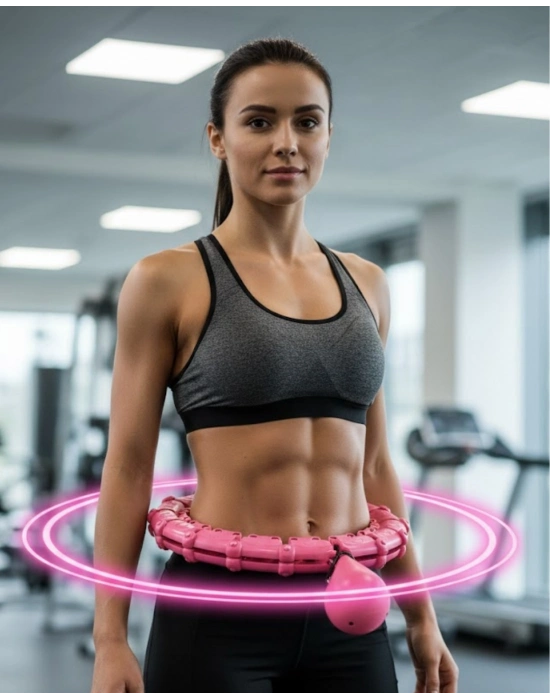 ® Masajlı Akıllı Hula Hoop Ayarlanabilir Fitness Çemberi