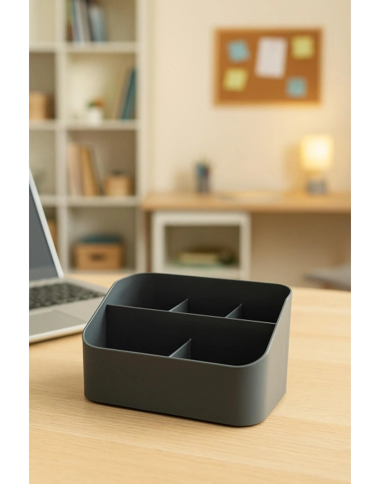 Masaüstü Kalem & Düzenleyici Kalemlik Füme