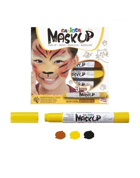 ®  Mask Up Yüz Boyası 3 Renk Animals
