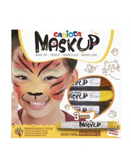 ®  Mask Up Yüz Boyası 3 Renk Animals