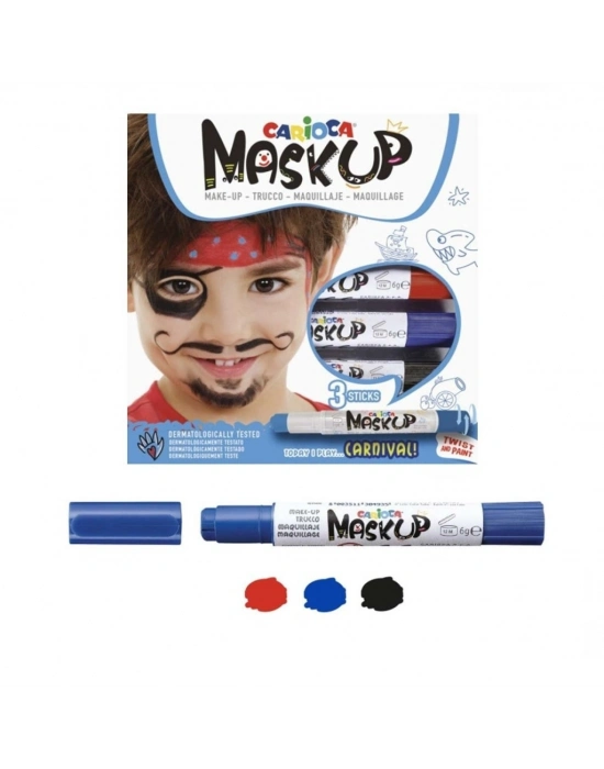 ®  Mask Up Yüz Boyası 3 Renk Carnival