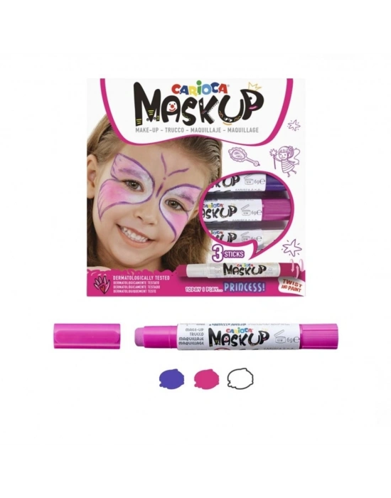 Mask Up Yüz Boyası 3 Renk Princess