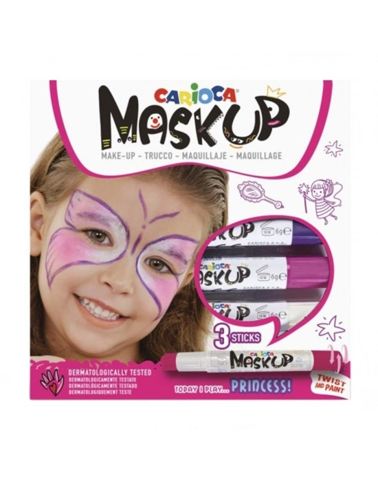 Mask Up Yüz Boyası 3 Renk Princess