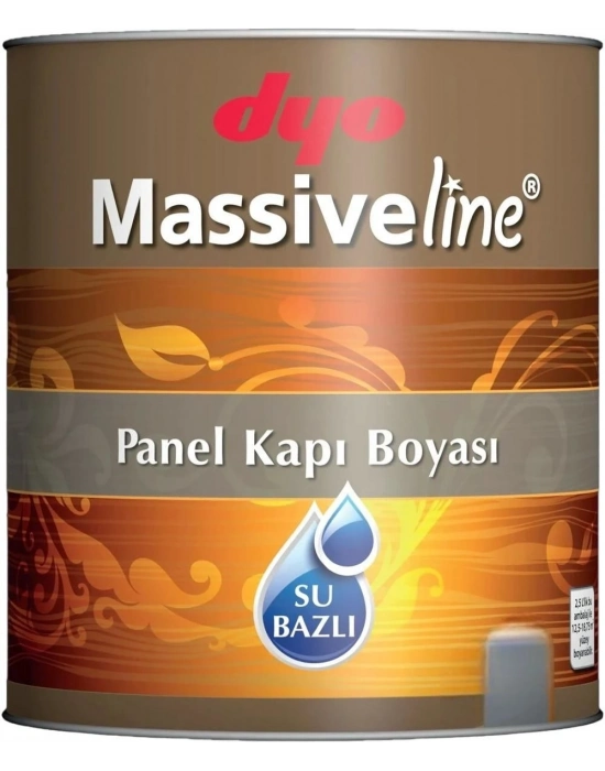 Massiveline Su Bazlı Panel Kapı Boyası Beyaz 2,5 Litre
