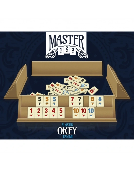 ® Master Plastik Okey Takımı