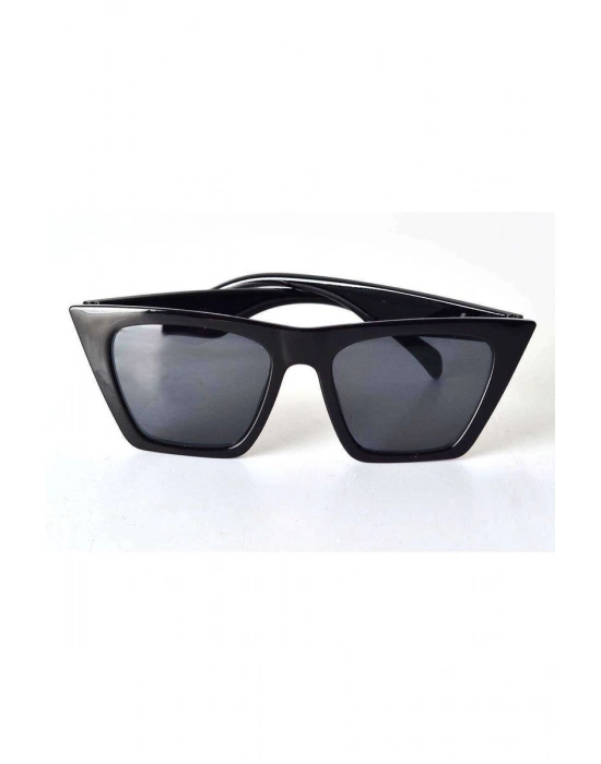 Mat Siyah Çerçeveli Unisex Güneş Gözlüğü - Moda Gözlük