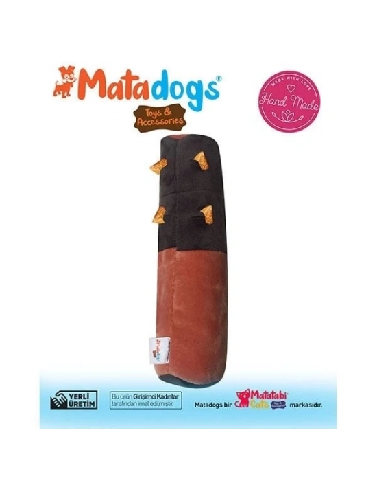 Mata Dogs Rull Rulo Şekilli Köpek Oyuncağı 22 Cm