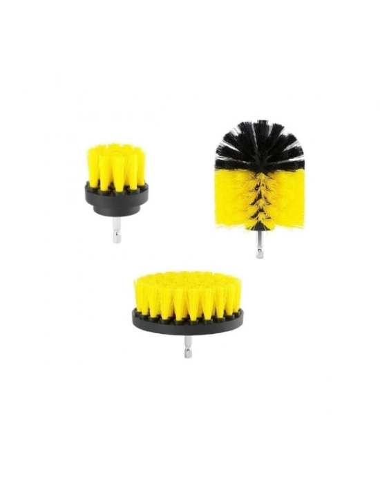 Matkap Ucuna Takılan Temizlik Fırça Seti