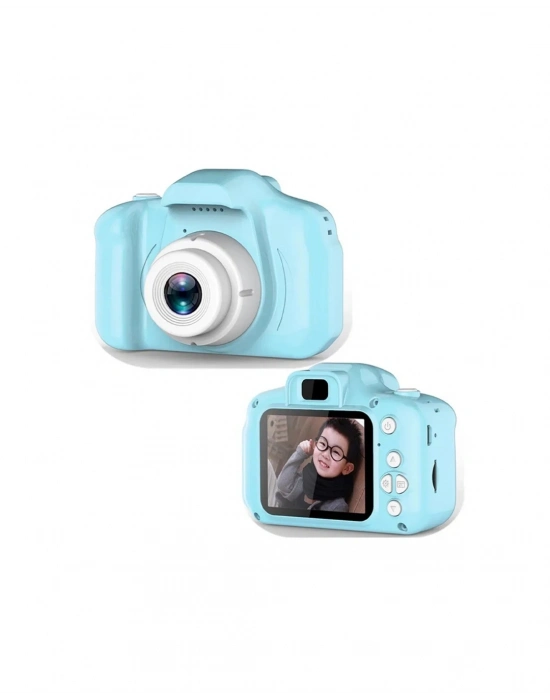 ® Mavi HD Taşınabilir Mini Kamera Video Kayıt ve Fotoğraf Çekim Özellikli