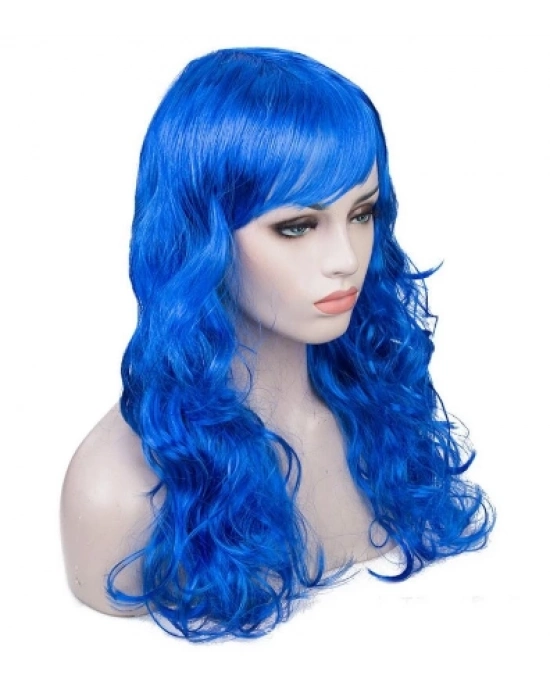 Mavi Renk Parti Peruğu